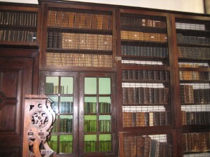 Antique bookshelf
